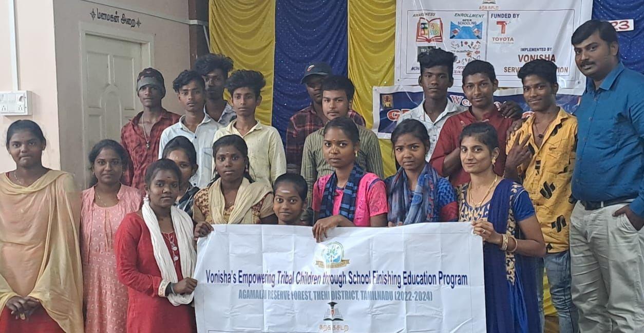 Theni Tribal Children School Finishing Program