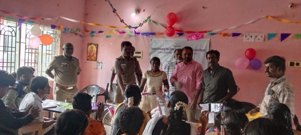 Theni Tribal Children School Finishing Program