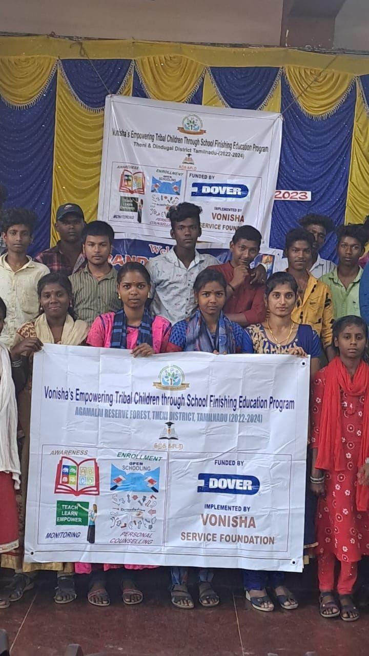 Theni Tribal Children School Finishing Program